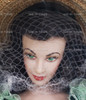 Gone With The Wind Scarlett O'Hara Vinyl Portrait Doll The Franklin Mint