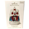 Kissmas Cottage Ornament from the Kringleville Series 2010 Hallmark Keepsake