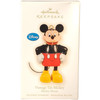Disney Vintage Tin Mickey Ornament 2009 Hallmark Keepsake