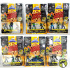 Mega Heroes Judge Dredd Complete Set of 6 Packs 1995 Mattel #13927