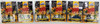 Mega Heroes Judge Dredd Complete Set of 6 Packs 1995 Mattel #13927