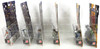Mega Heroes Judge Dredd Complete Set of 6 Packs 1995 Mattel #13927