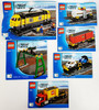 LEGO Red Cargo Train + Power Functions No. 3677 Building Set 831 Pieces