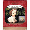 The Poky Little Puppy with Little Golden Book Ornament 1999 Hallmark Keepsake