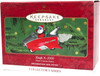 Hallmark Keepsake Sleigh X-2000 Ornament Here Comes Santa Series 2000