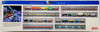 Micro Machines Trains Series Cannonball No. 9 Set Galoob 1989