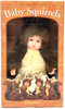 Anne Geddes Baby Squirrels 15" Blue Eyes Doll 1998 Unimax Toys Limited #526601