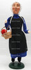 Byers' Choice Caroler Amish Woman with Knitting Basket 2004 Signed by Joyce Byer