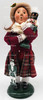 Byers' Choice Caroler Child with Nutcracker Toy 2004 Signed by Byer