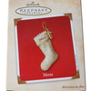 Hallmark Keepsake Mom Stocking Ornament 2002