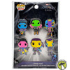 Funko POP Pin The Infinity Saga Women of Marvel Neon 6 piece Enamel Pin Set