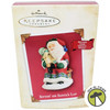 Hallmark Keepsake Sittin' On Santa's Lap Ornament Records Your Wish 2004