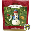 Snowman Dad Ornament Hallmark Keepsake 2001