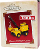 Hallmark Keepsake Mighty Tonka Crane Ornament 2003