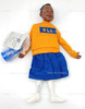 Daddy's Long Legs Cherry Cheerleader African American Doll 1995 KVK #DLM95B