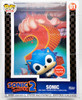 Funko POP Games Sonic The Hedgehog 2 Vinyl Figure with Game Cover in Hardcase