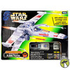 Star Wars POTF Electronic Power F/X Luke's Red Five X-Wing Fighter Vehicle