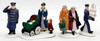 Department 56 Christmas in the City Busy Sidewalks Set of 4 Accessories 55352
