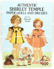 Shirley Temple Authentic Paper Dolls & Dresses Book 1991 Dover #26610