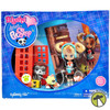 Blythe Love's Littlest Pet Shop Sight Seeing Cute London Doll Set 2010 Hasbro