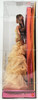 Barbie 50th Anniversary Doll African American Gold Dress Mattel 2008 #N5860