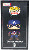 Funko Pop! Die-Cast Marvel Civil War Captain America Figure Limited Edition #01