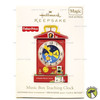 Hallmark Keepsake Ornament Fisher Price 2011 Music Box Teaching Clock #02459