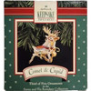 Hallmark Comet and Cupid Ornament Santa and His Reindeer Collection 1992