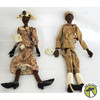 Daddy's Long Legs Jeremiah & Jasmine Dolls Karen Germany 1991 KVK