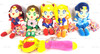 Sailor Moon Lot of 6 Plush Toys Sailors and Wand with Tags 1994 Banpresto