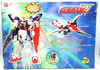 Mobile Suit Gundam Wing Deluxe Transforming Wing Gundam Figure 1995 Bandai #9261