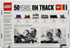 LEGO 50 Years On Track 1141 Piece Train Building Set 4002016