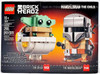LEGO BrickHeadz Star Wars The Mandalorian & The Child 295PC Building Set 75317