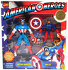 Marvel Comics American Heroes Captain America & Bucky Figures 1998 Toy Biz 48684