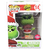 Funko Pop Books 14 The Grinch Who Stole Christmas The Grinch Flocked Exclusive