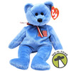 Ty Beanie Babies America the Bear Blue Plush Bear 2002