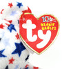 Ty Beanie Babies Red, White, and Blue Plush Bear 2002