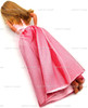 Barbie Supersize 18" Doll in Pink & Red Dress 1977 Mattel #9828