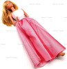 Barbie Supersize 18" Doll in Pink & Red Dress 1977 Mattel #9828