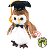 Ty Beanie Babies Wisest the Owl 2000 Graduation Plush