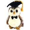 Ty Beanie Babies Smarter the Owl 2002 Graduation Plush
