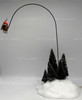 Department 56 Up Up & Away Animated Reindeer and Sleigh Village & Figure #52593
