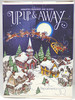 Department 56 Up Up & Away Animated Reindeer and Sleigh Village & Figure #52593