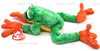 Ty Beanie Babies Panama the Tree Frog Plush 2002