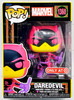 Funko POP Marvel Blacklight Daredevil 1360 Vinyl Figure