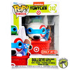 Funko POP Ad Icons TMNT Bullseye in Ninja Mask with Leo Plush 242 Vinyl Figure