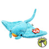 Ty Beanie Babies Sunray the Manta Ray Plush 2002