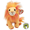 Ty Beanie Babies Bushy the Lion Plush 2000