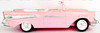 Barbie Chevrolet 1957 Bel Air Car Pink 1988