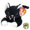 Ty Beanie Babies Zip the Cat with White Paws Plush 1993
